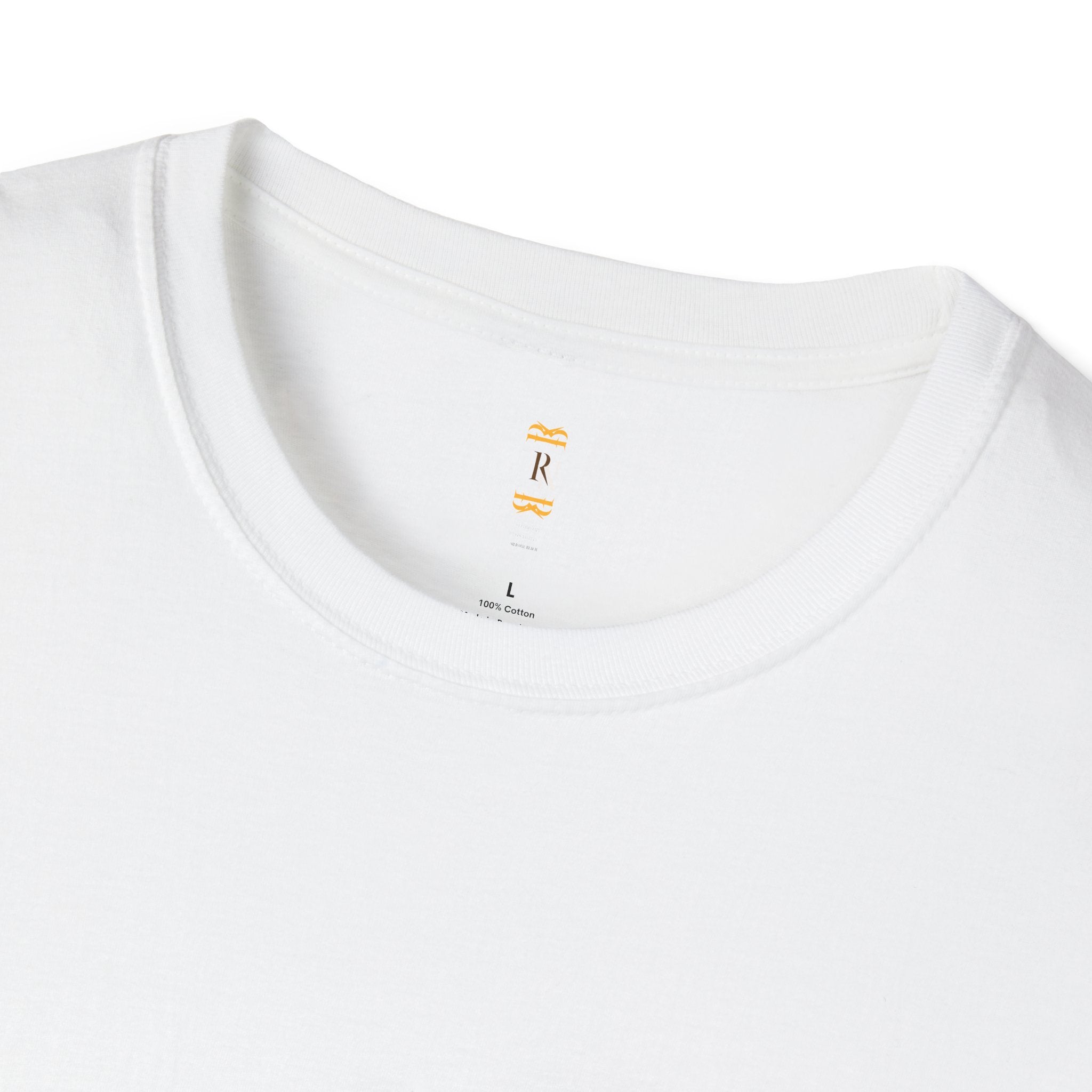 Classic White T-Shirt — Soft Lightweight Crew Neck Tee