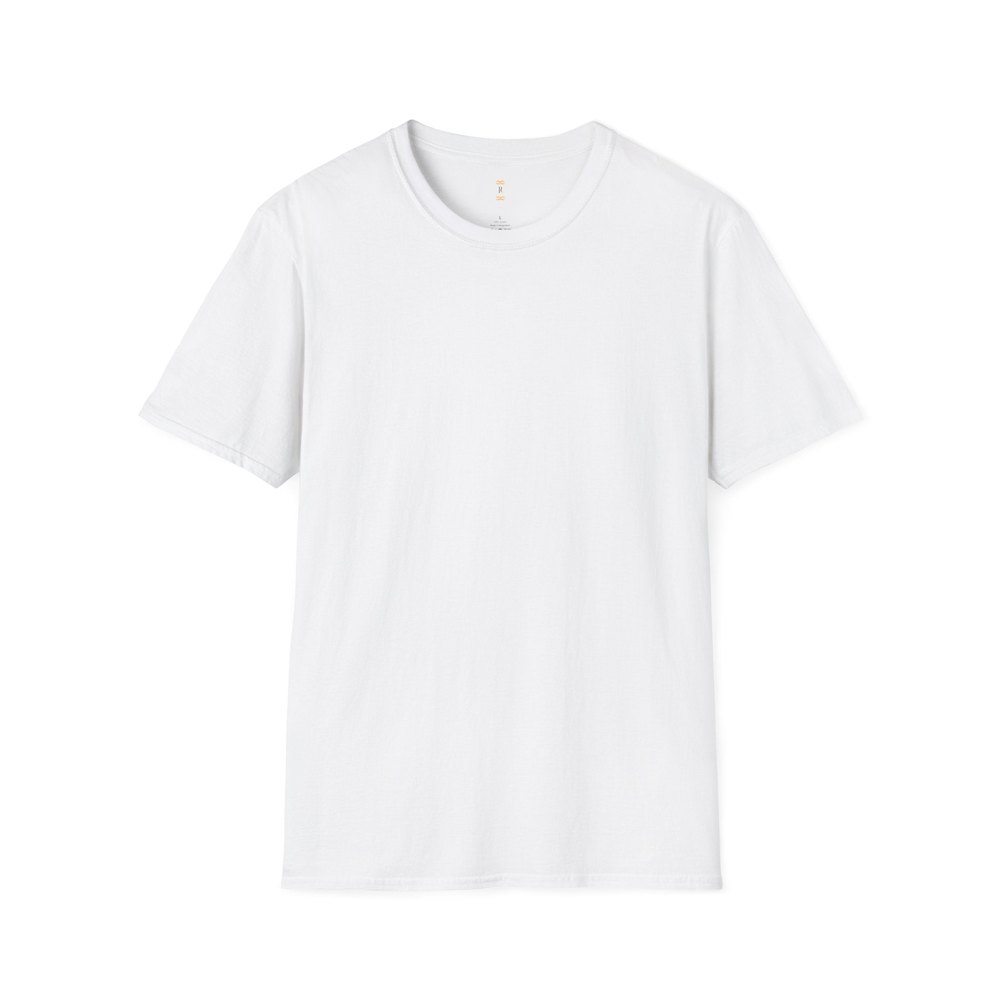 Classic White T-Shirt — Soft Lightweight Crew Neck Tee