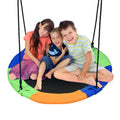 40-Inch Flying Saucer Tree Swing Outdoor Play Set with Easy Installation Process for Kids