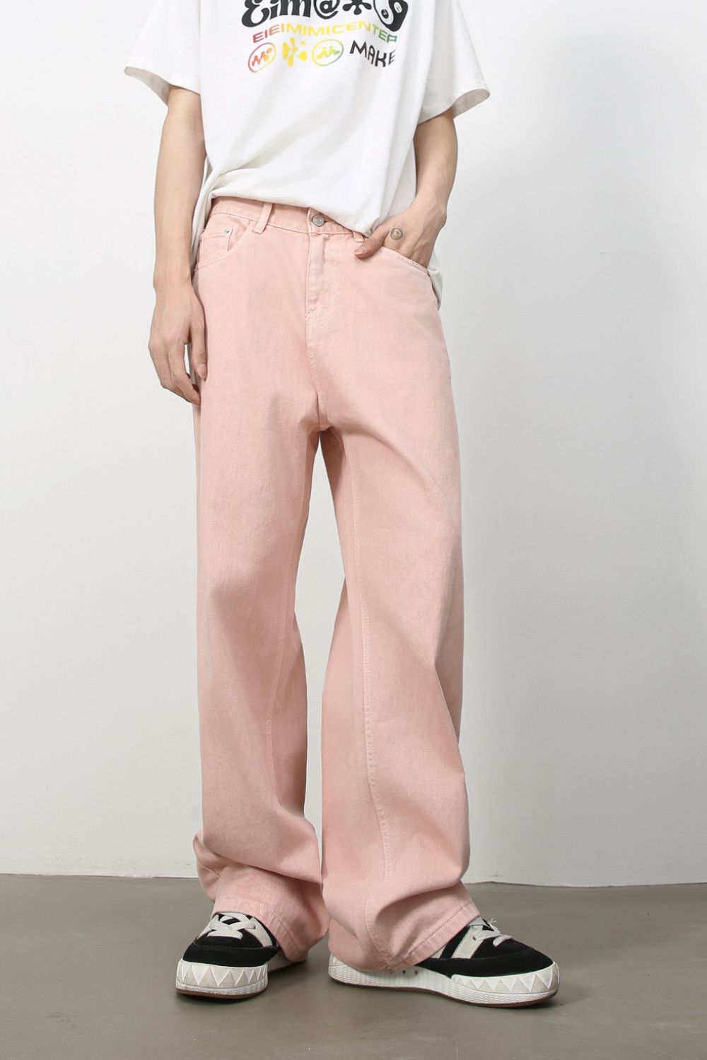 Men's Wide Leg Jeans
