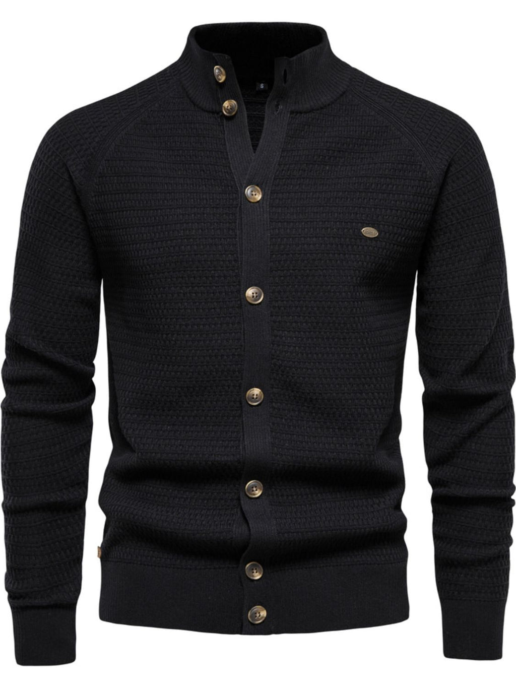 Men's Button Down Long Sleeve Cardigan