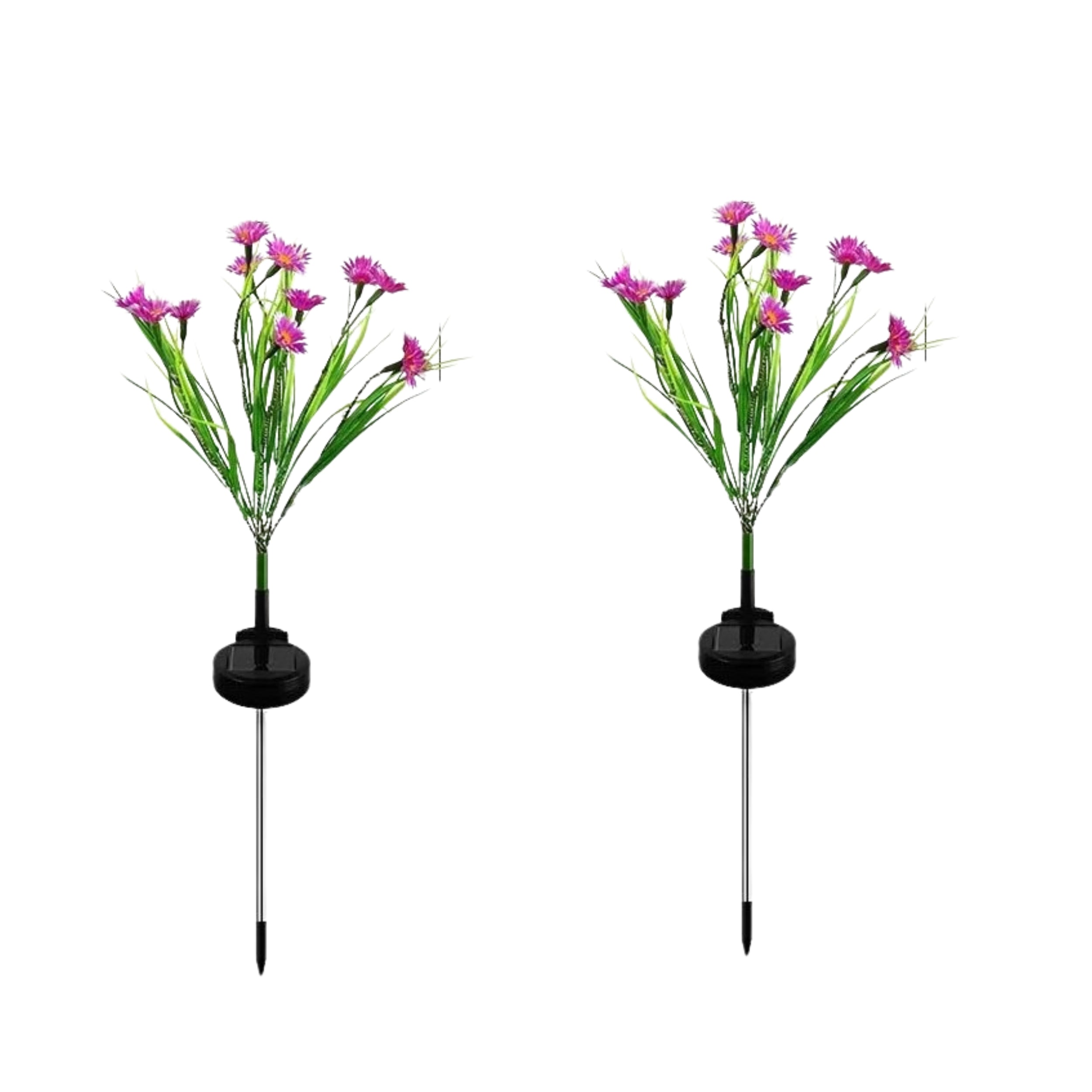 Solar Garden Lights LED Flower Stake Lamp Outdoor Yard Waterproof Patio Decor