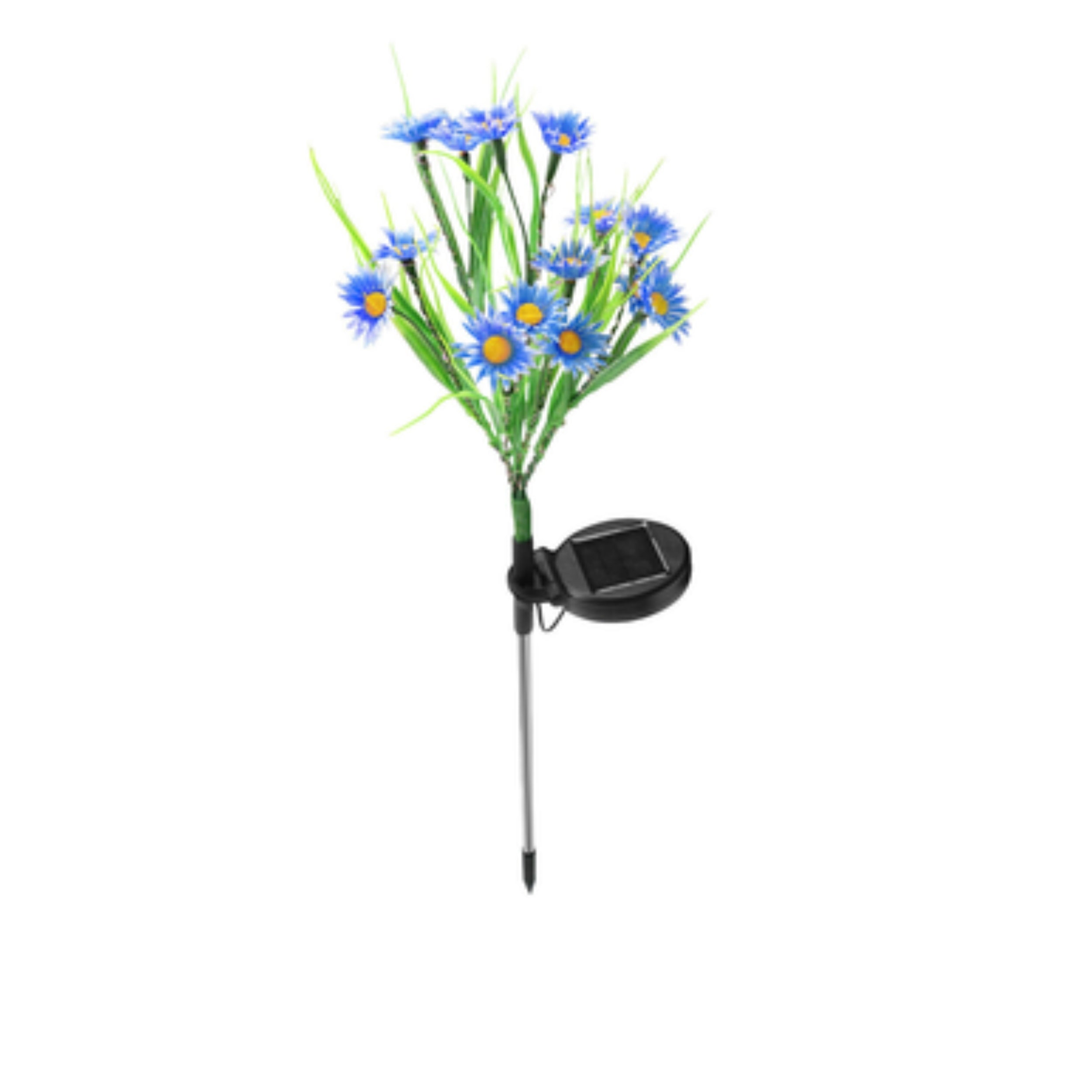 Solar Garden Lights LED Flower Stake Lamp Outdoor Yard Waterproof Patio Decor