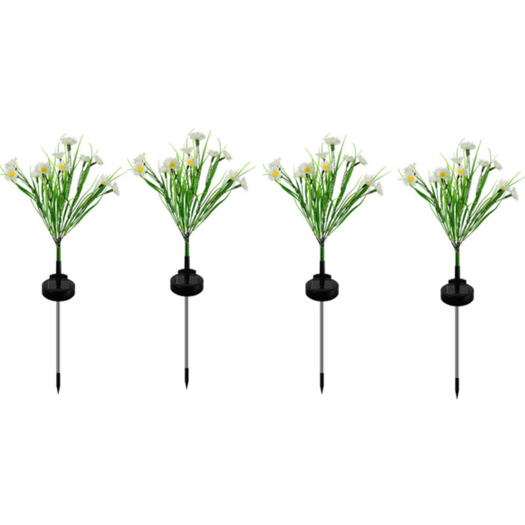 Solar Garden Lights LED Flower Stake Lamp Outdoor Yard Waterproof Patio Decor
