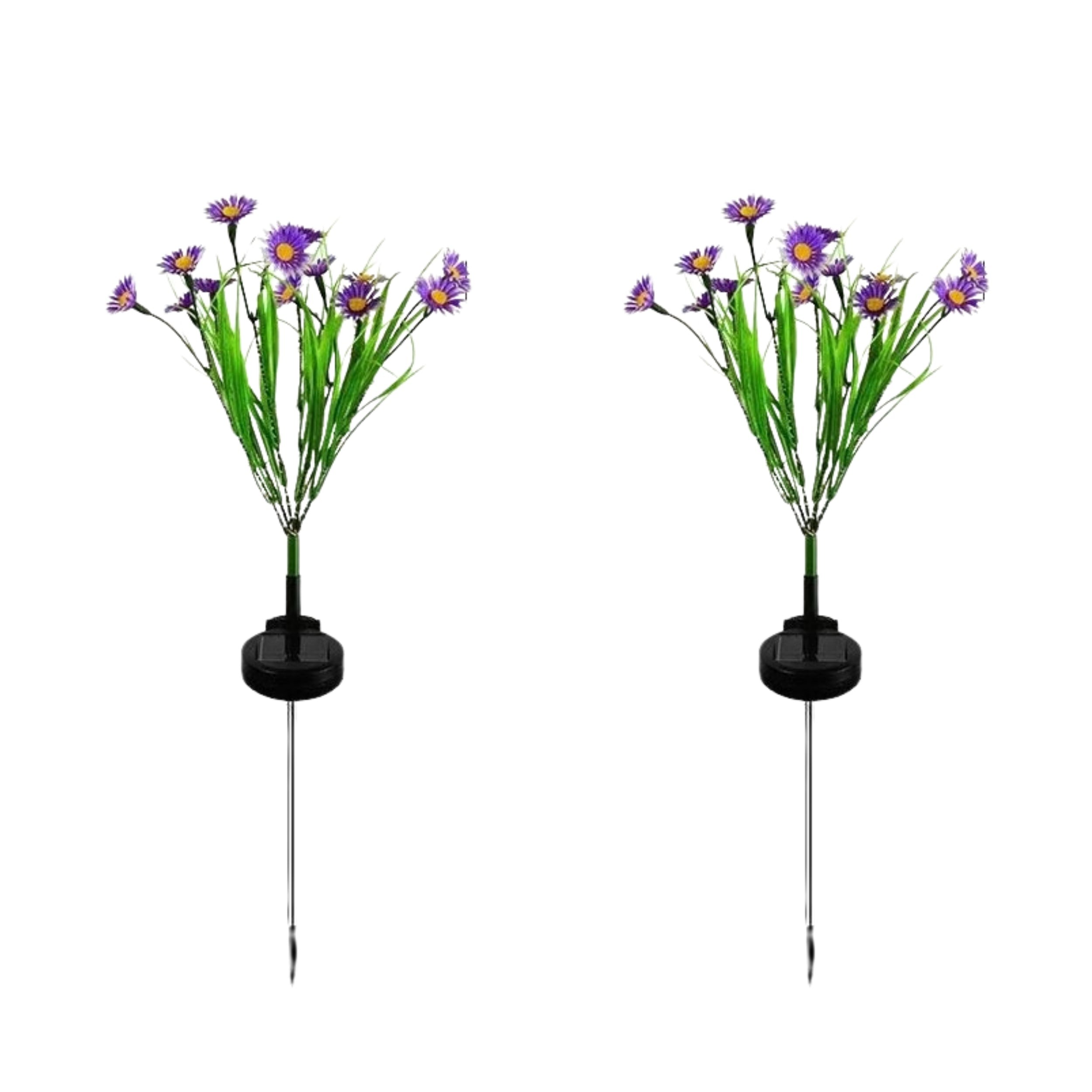 Solar Garden Lights LED Flower Stake Lamp Outdoor Yard Waterproof Patio Decor