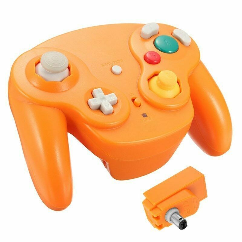 Wireless Game Controller With Adapter For Original Gamecube Retro Classic GC NGC
