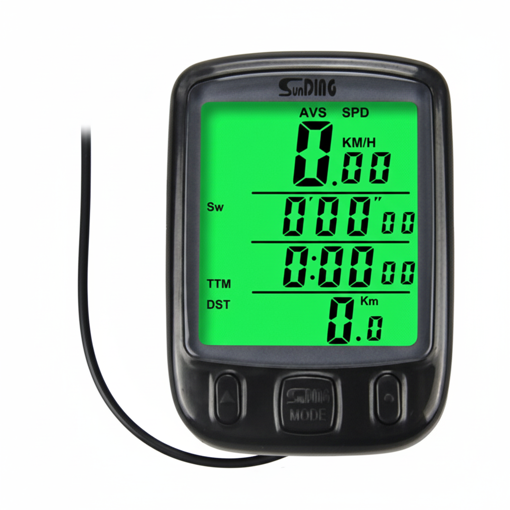 Bike Bicycle Speedometer Cycle Digital Odometer Computer Waterproof LCD Wireless