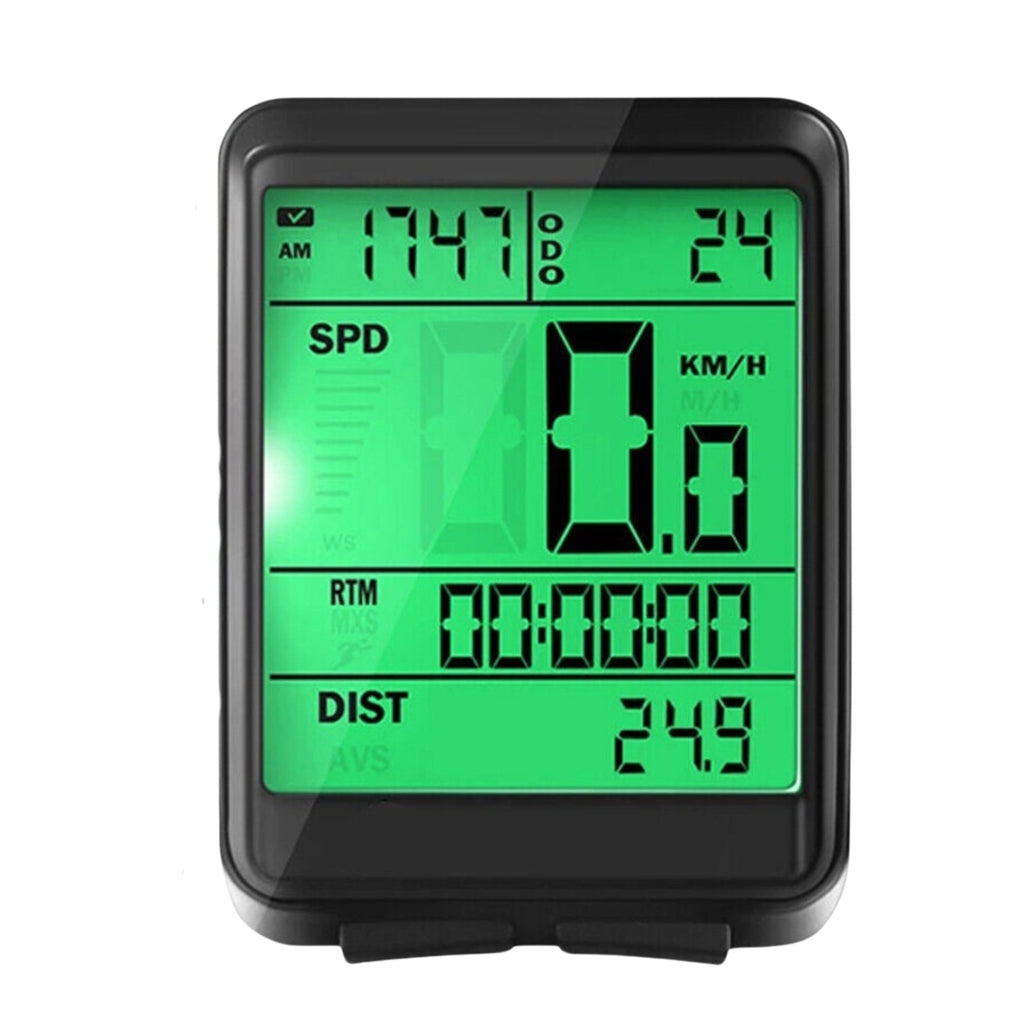Bike Bicycle Speedometer Cycle Digital Odometer Computer Waterproof LCD Wireless