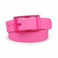 Adjustable Cut to Fit Rubber Plastic Jelly Silicone Casual Belt With Buckle USA
