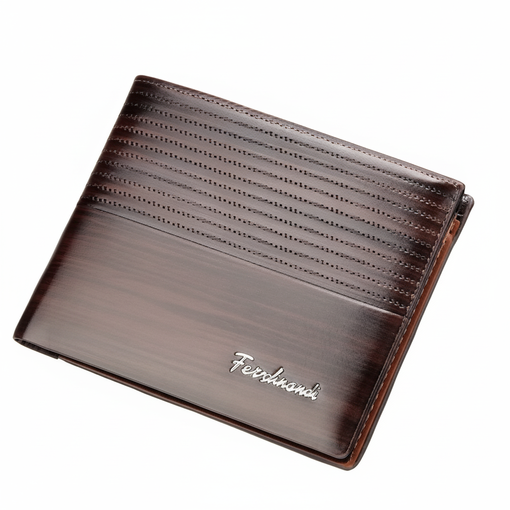 Men's Bifold Leather Credit ID Card Holder Wallet Billfold Purse Clutch Billfold
