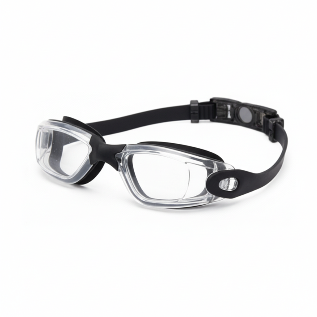 Clear Comfortable Swimming Goggles UV- Anti-Fog Swim Glasses Mirror Adult & Kids