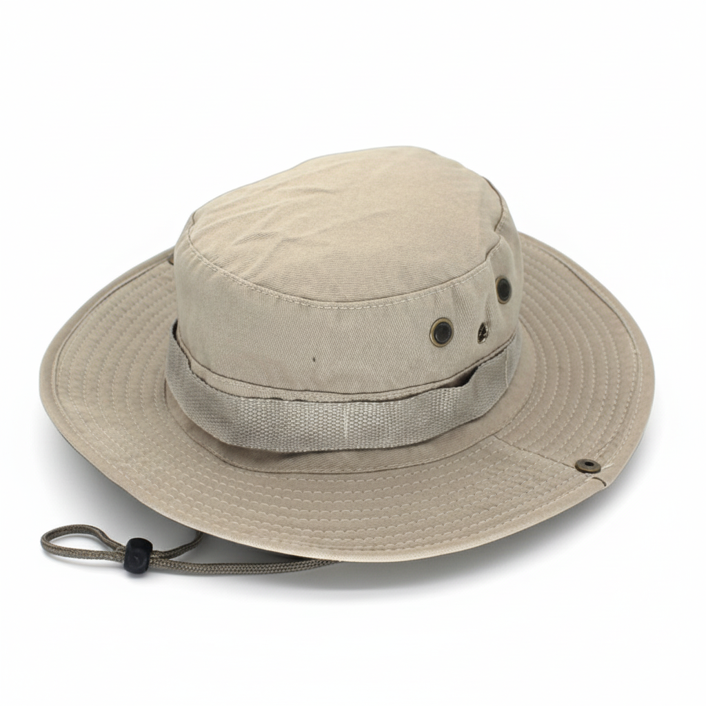 Wide Brim Sun Hat UV Protection Bucket Cap For Hiking Camping Fishing Safari Men