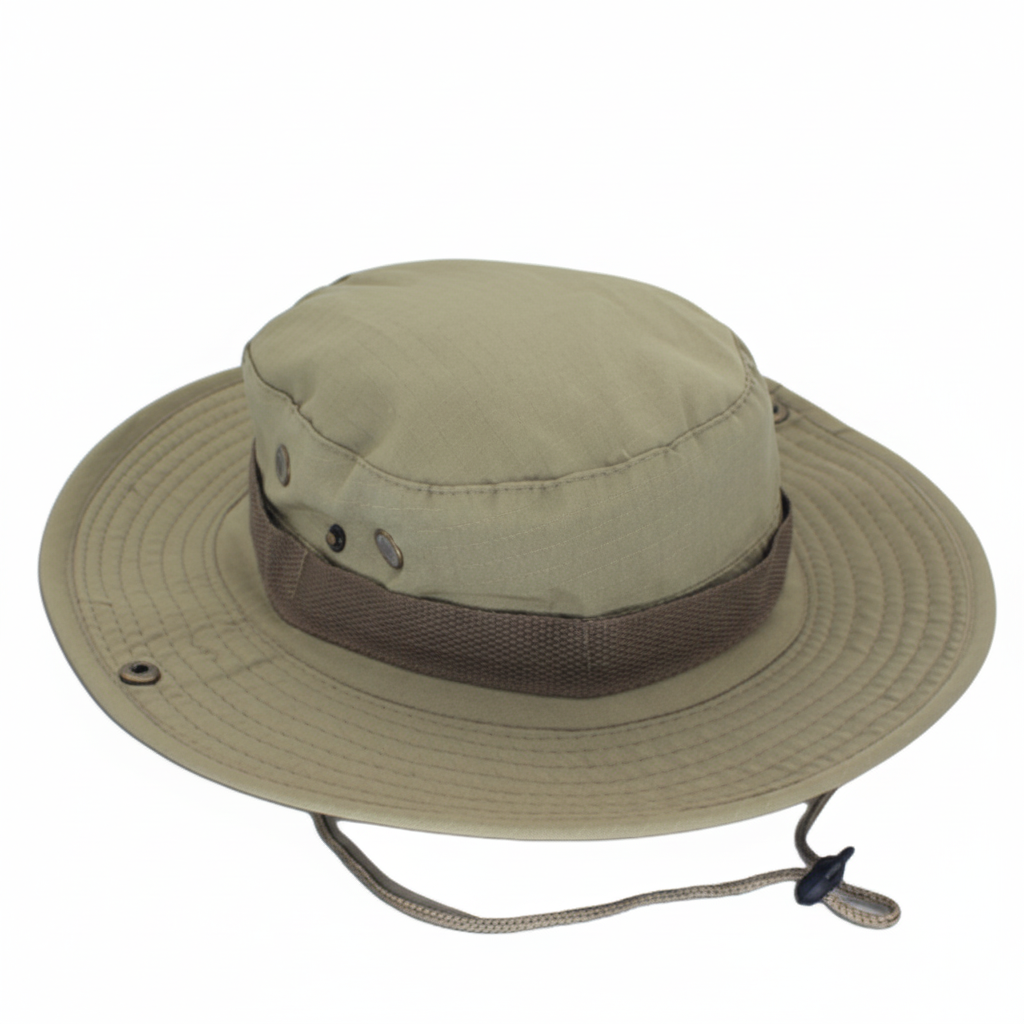 Wide Brim Sun Hat UV Protection Bucket Cap For Hiking Camping Fishing Safari Men