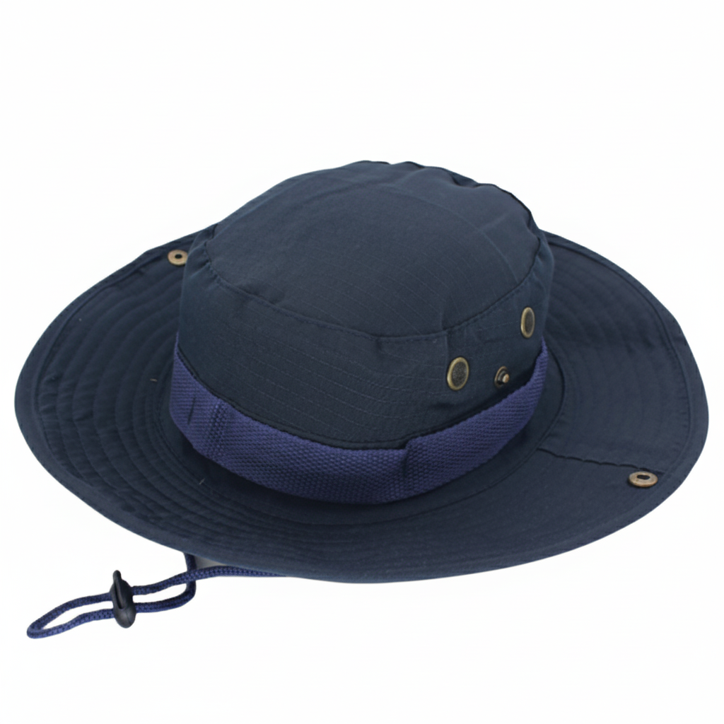 Wide Brim Sun Hat UV Protection Bucket Cap For Hiking Camping Fishing Safari Men