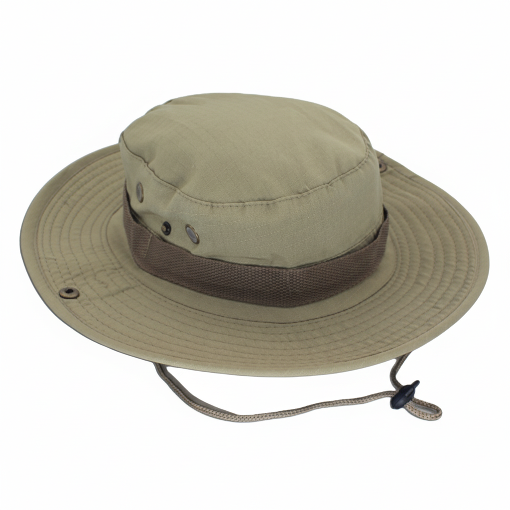 Wide Brim Sun Hat UV Protection Bucket Cap For Hiking Camping Fishing Safari Men