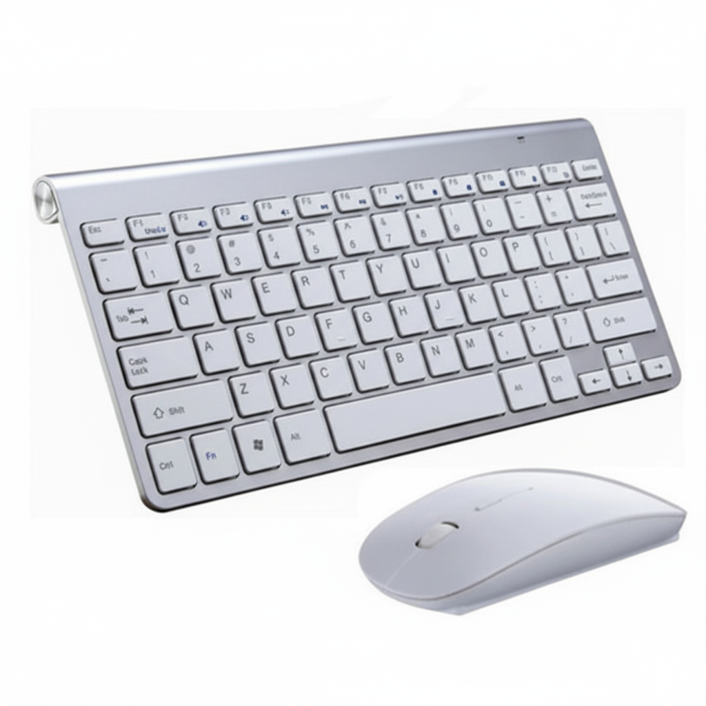 Mini Wireless Keyboard And Mouse Set Waterproof 2.4G For Mac Apple PC Computer