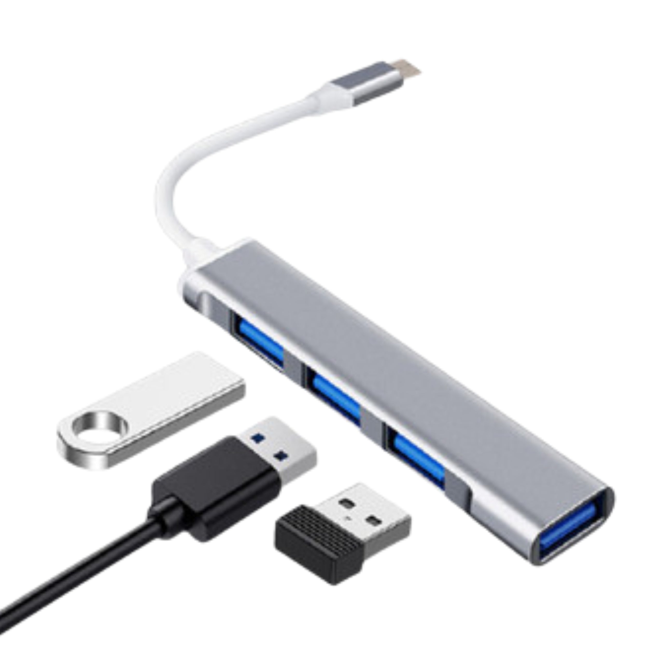 Multiport USB-C Hub Type C To USB 3.0 4K HDMI Adapter For Macbook Pro / Air USA