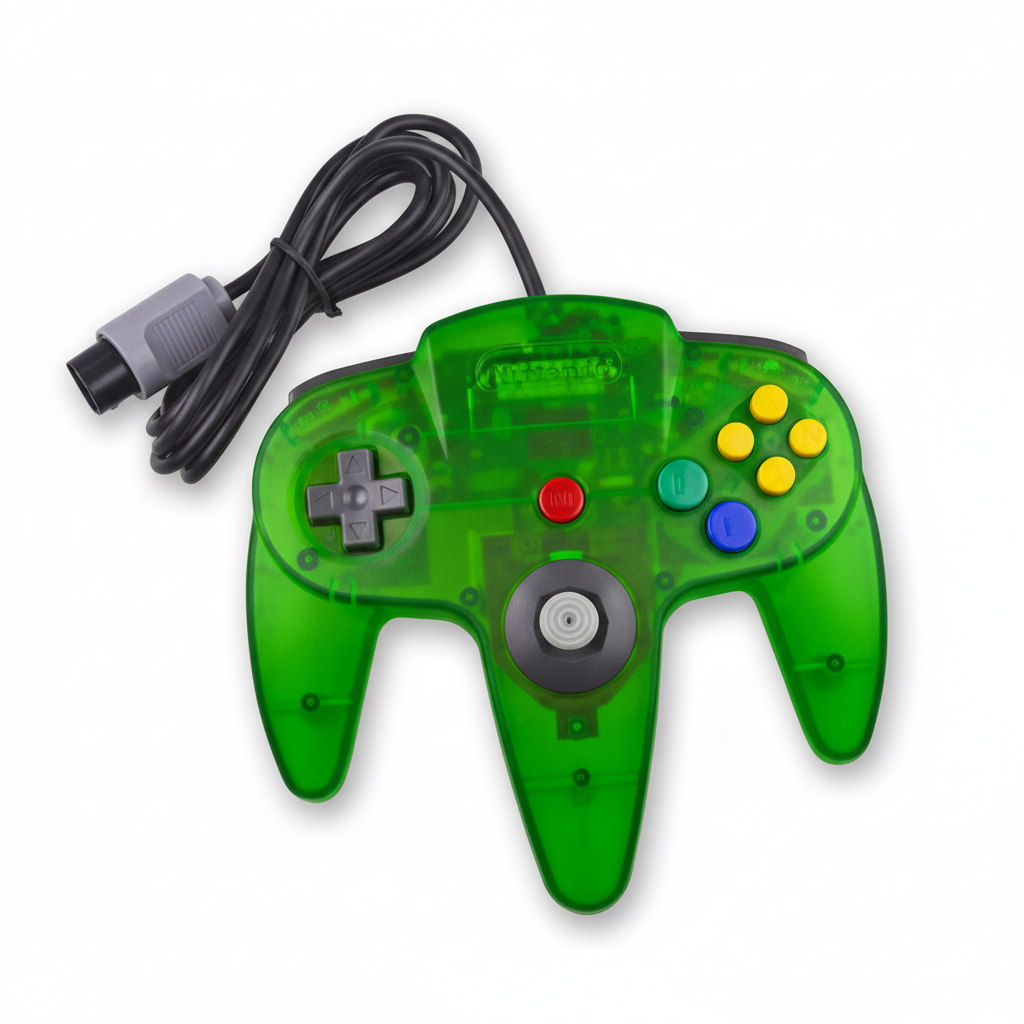 New Wired Controller Joystick Compatible With Nintendo 64 N64 Video Game Console