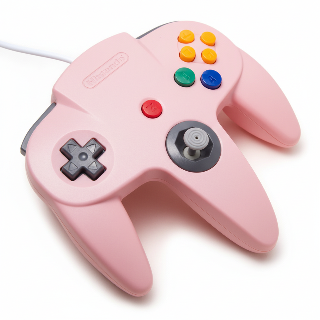 New Wired Controller Joystick Compatible With Nintendo 64 N64 Video Game Console