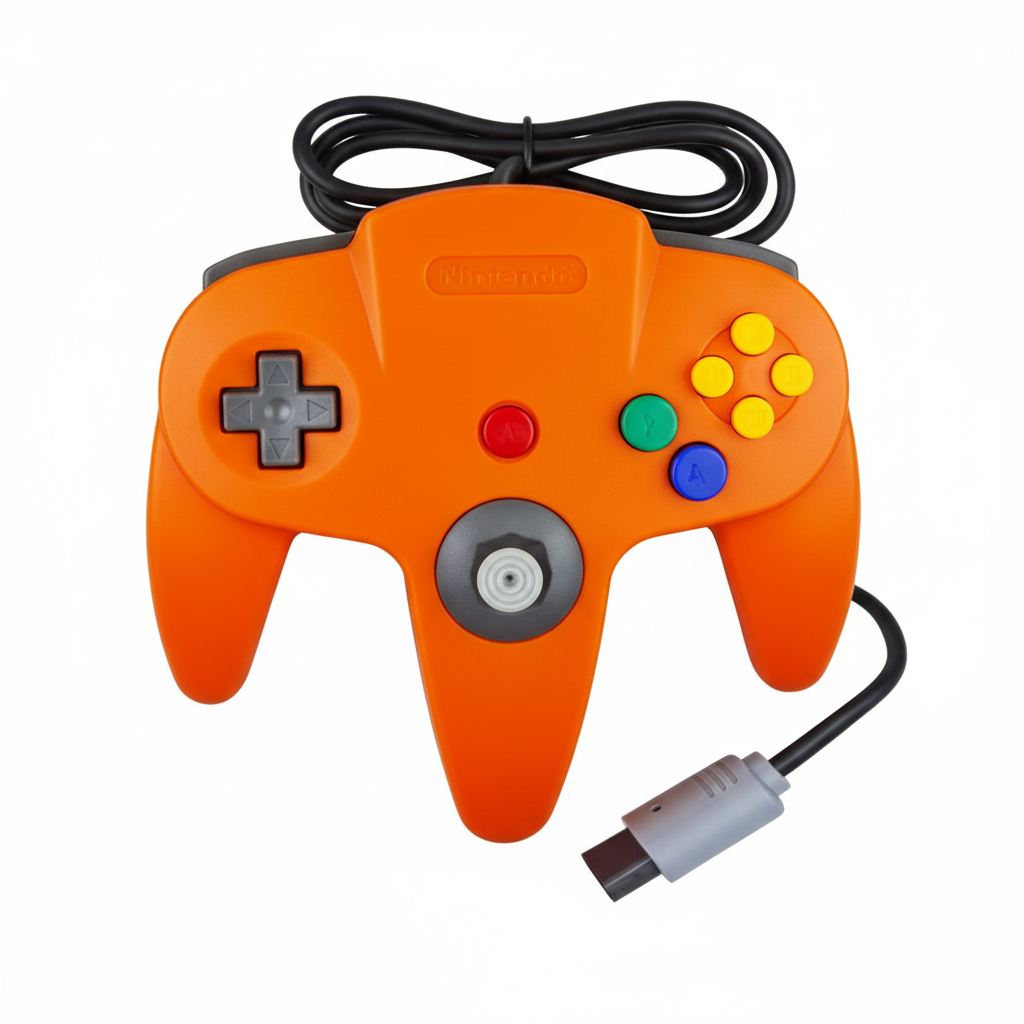 New Wired Controller Joystick Compatible With Nintendo 64 N64 Video Game Console