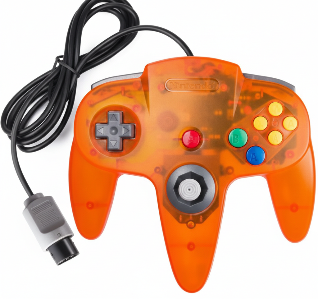 New Wired Controller Joystick Compatible With Nintendo 64 N64 Video Game Console