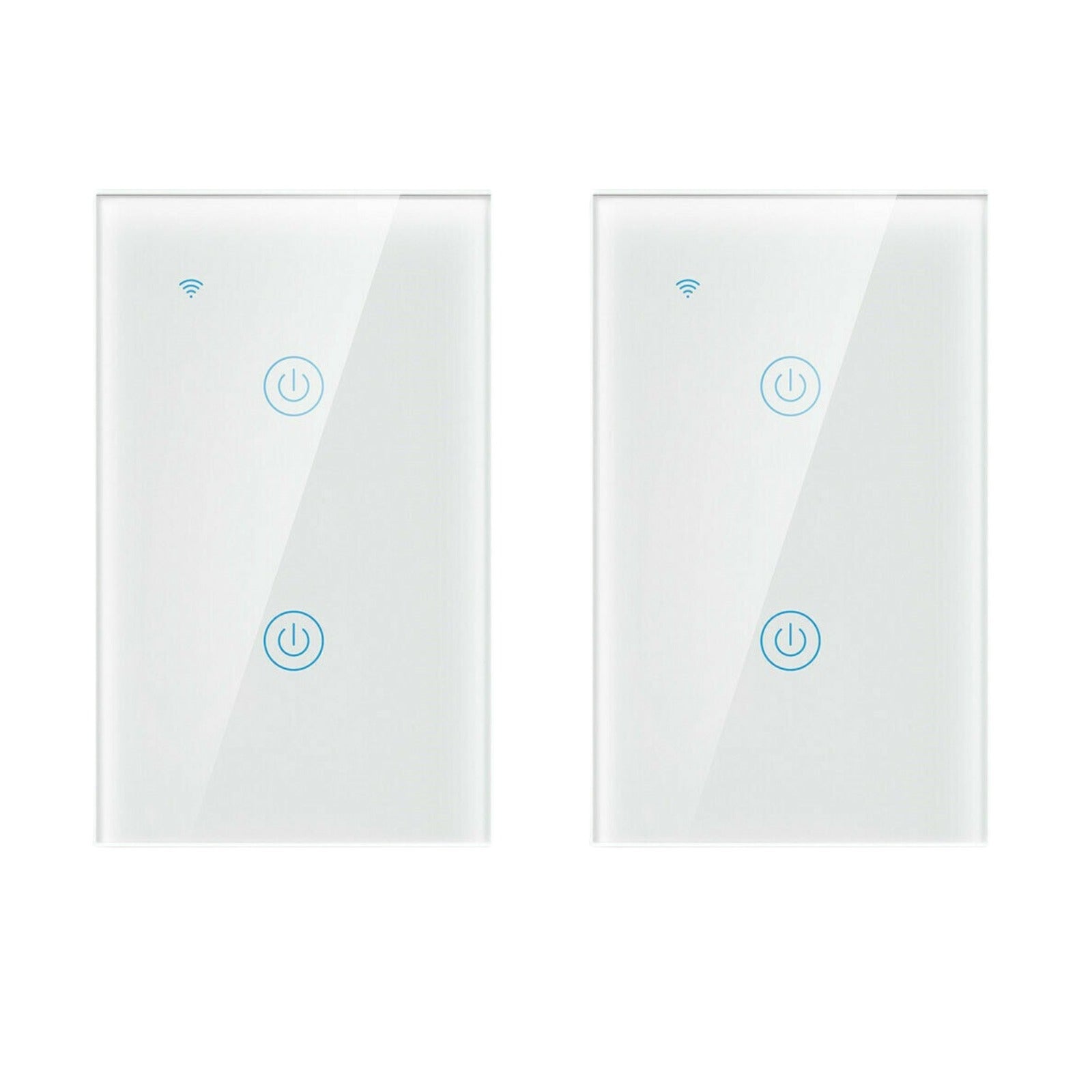 1/2/3/4 Gang WiFi Smart Wall Touch Light Switch Glass Panel For Alexa/Google APP