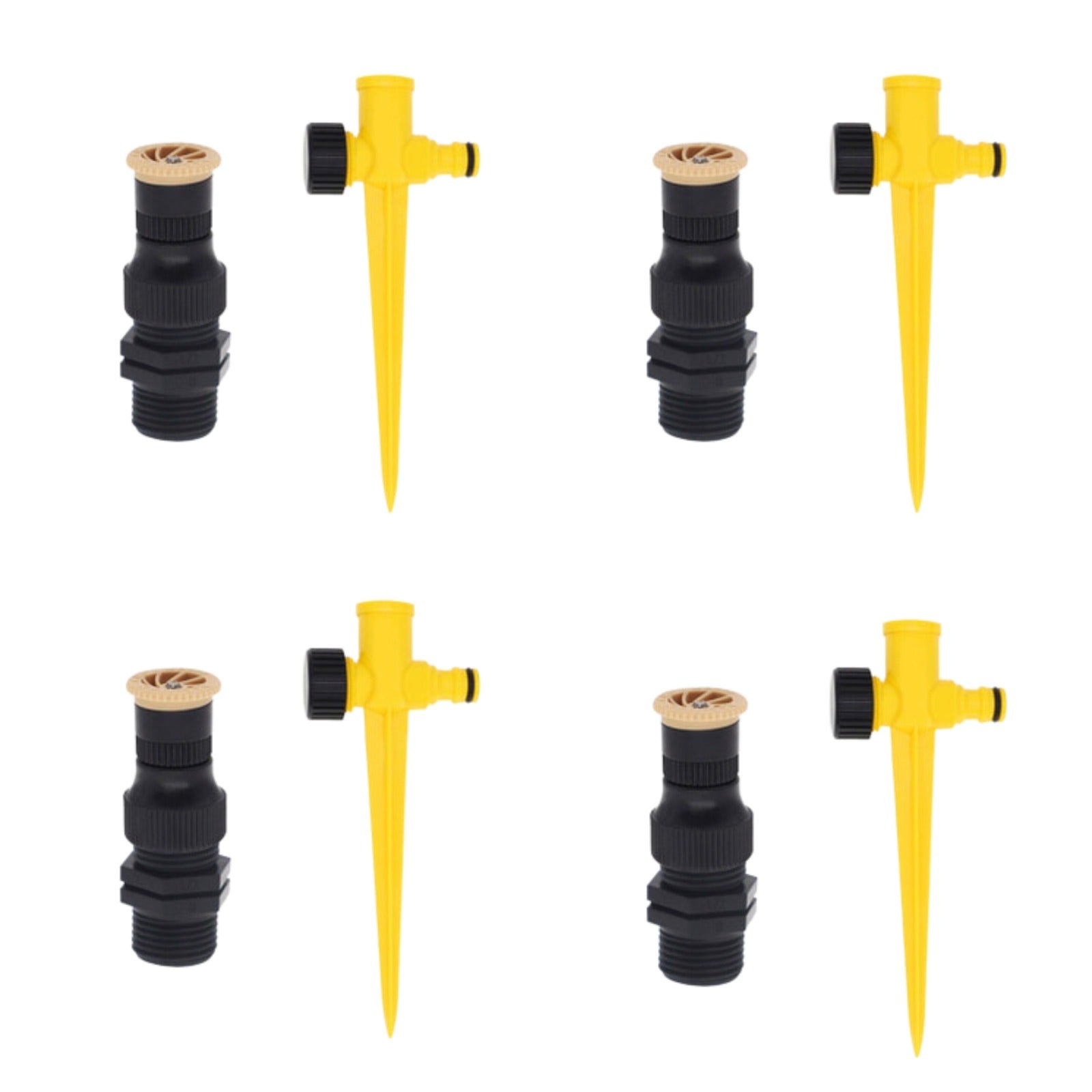 360° Rotation Auto Irrigation System Garden Lawn Sprinkler Patio Save Water USA