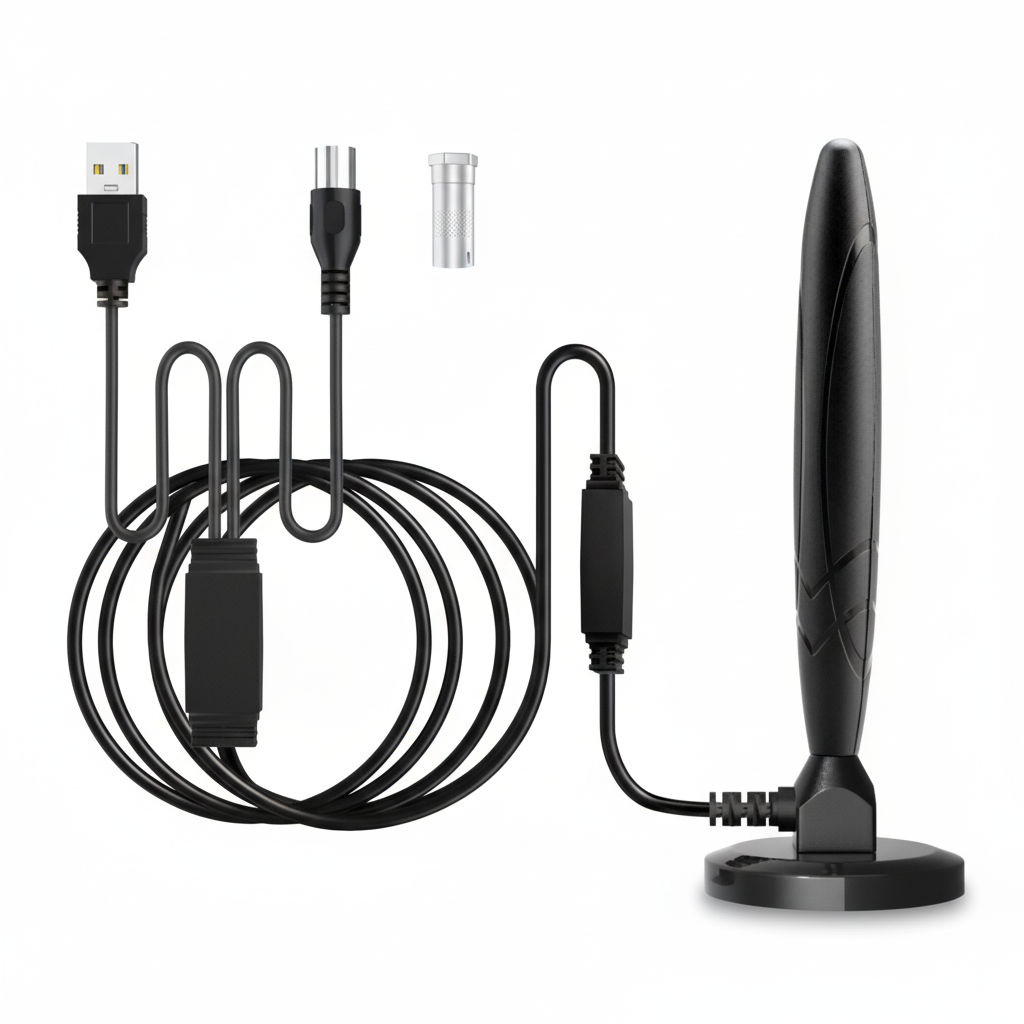5600Miles Upgraded TV Antenna HDTV Amplified Digital 4K 1080P Long Range Indoor