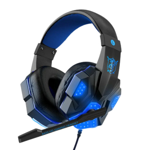 3.5mm Gaming Headset Mic LED Headphones Stereo Bass Surround For PC PS4 Xbox One