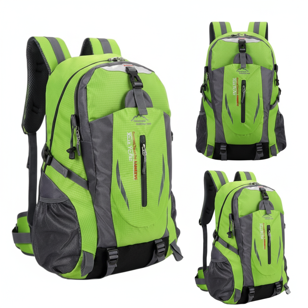 40L Men Women Travel Backpack Rucksack Camping Laptop Hiking School Book Bag USA