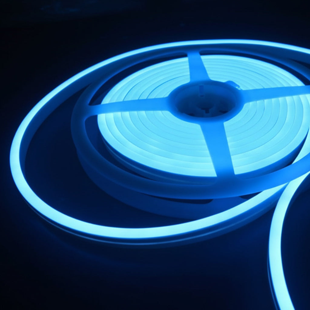 1M 2M 3M 5M 12V Flexible Sign Neon Lights Silicone Tube LED Strip Waterproof USA