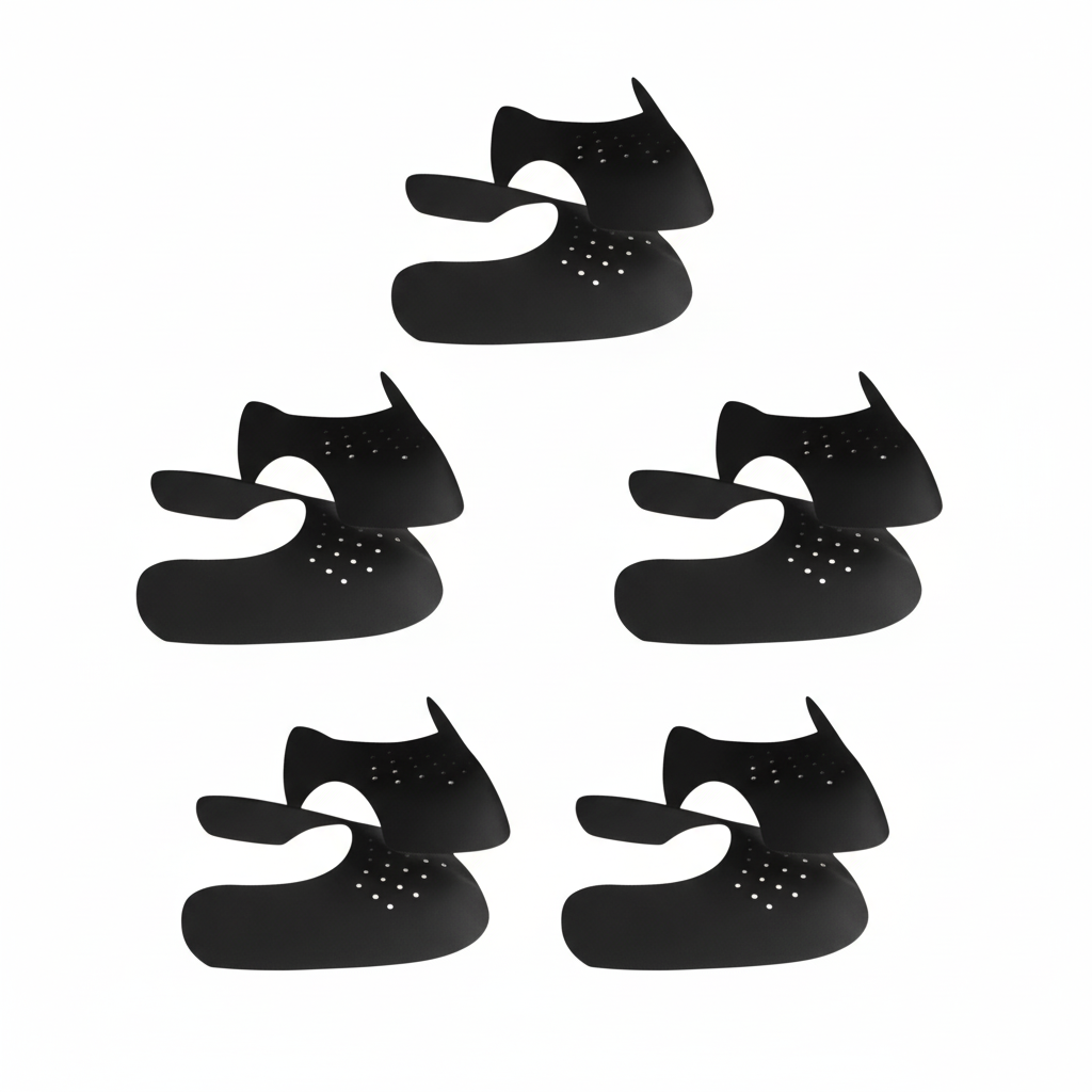 5 Pairs Shoe Protector Anti Crease Force Fields Cover Toe Cap Creasing Decreaser