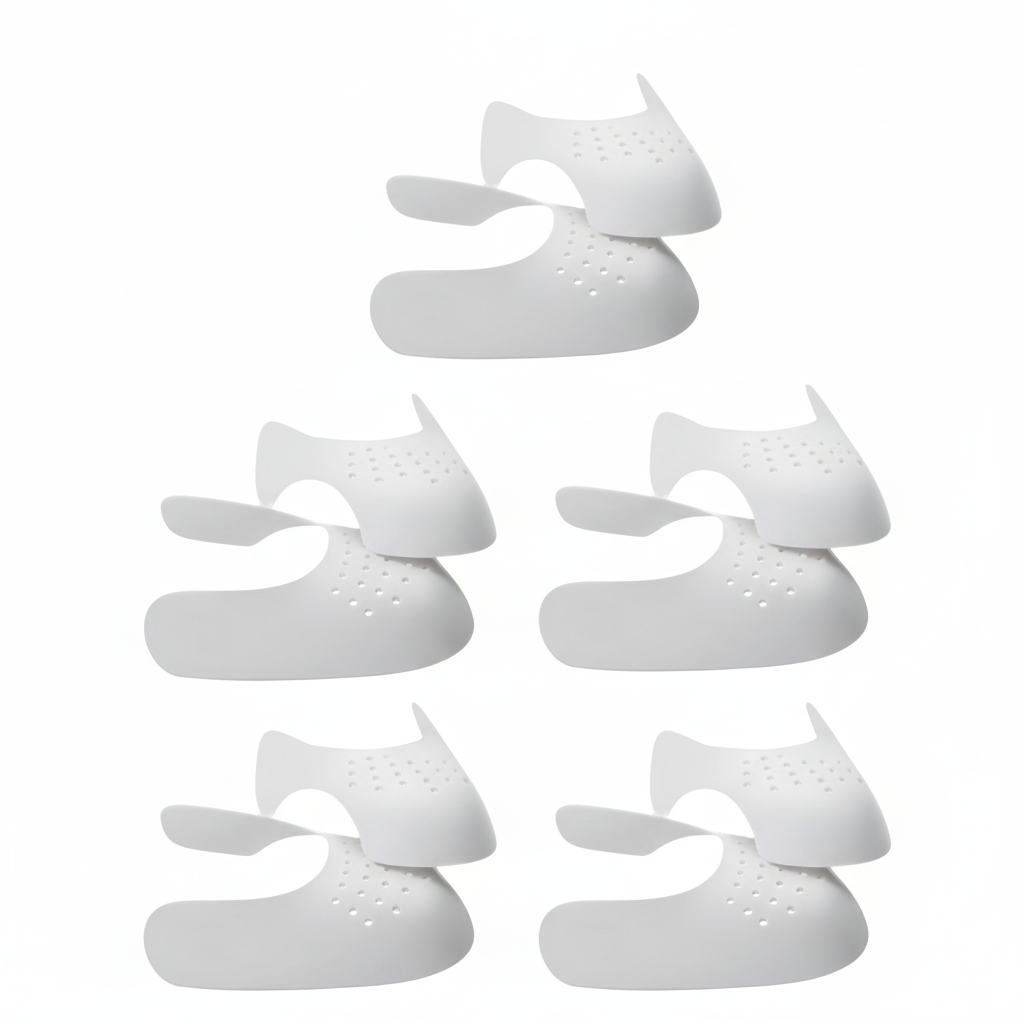5 Pairs Shoe Protector Anti Crease Force Fields Cover Toe Cap Creasing Decreaser