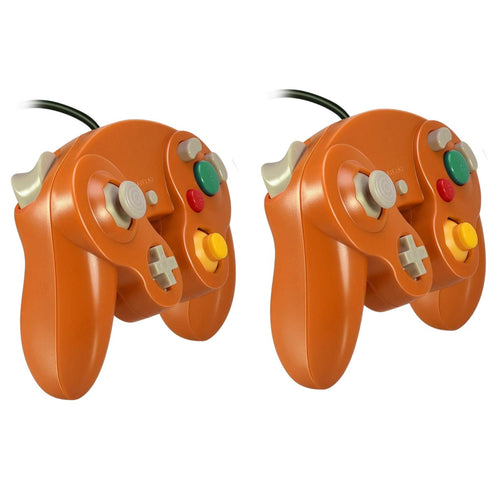 2 Pack Wired NGC Controller Gamepad for Nintendo GameCube GC & Wii U Console USA