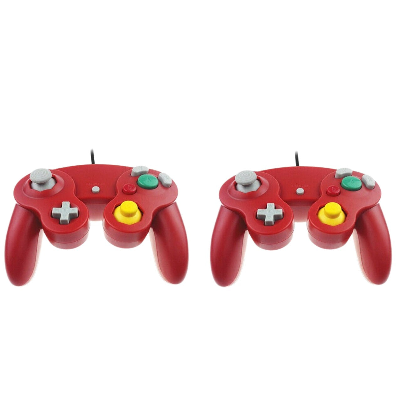 2 Pack Wired NGC Controller Gamepad for Nintendo GameCube GC & Wii U Console USA