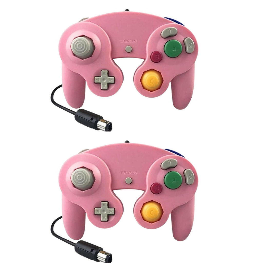 2 Pack Wired NGC Controller Gamepad for Nintendo GameCube GC & Wii U Console USA