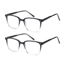 2 PK Unisex Blue Light Blocking Reading Glasses Computer Readers For Men Women