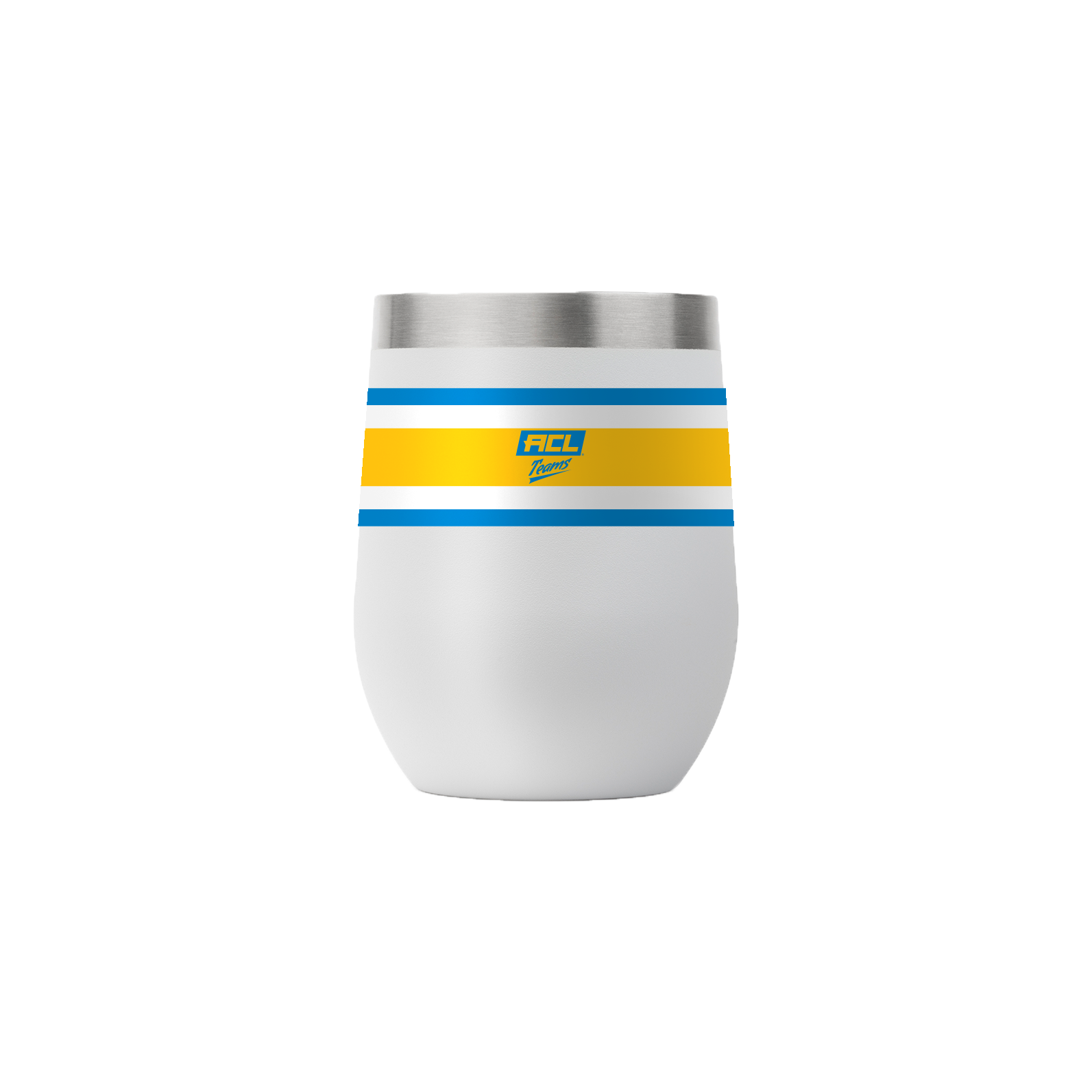Cali Slingers 12oz Light Grey Stemless Tumbler