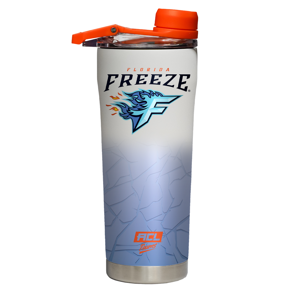 Florida Freeze White Shaker Bottle
