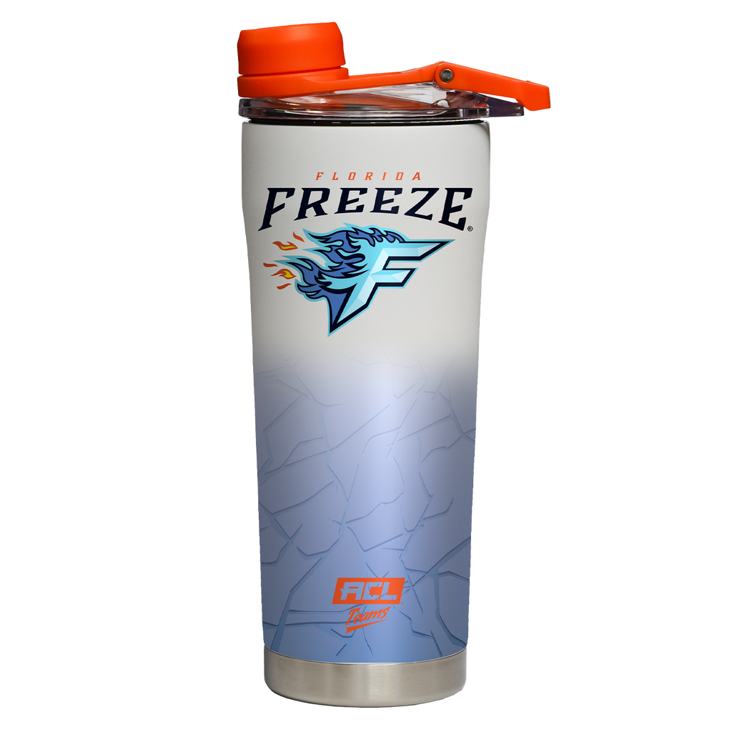 Florida Freeze White Shaker Bottle