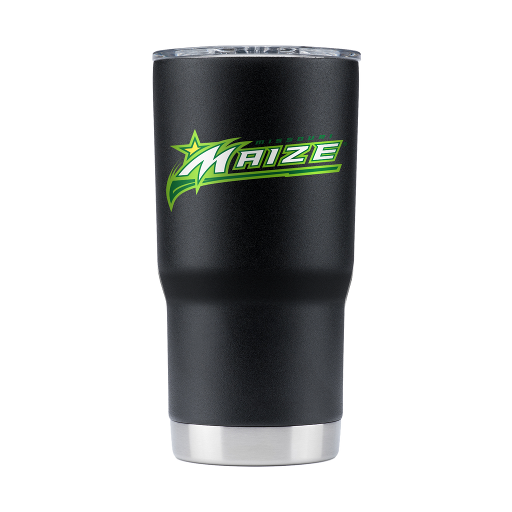 Missouri Maize 20oz Black Tumbler