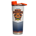 Texas Bully Baggers White Shaker Bottle