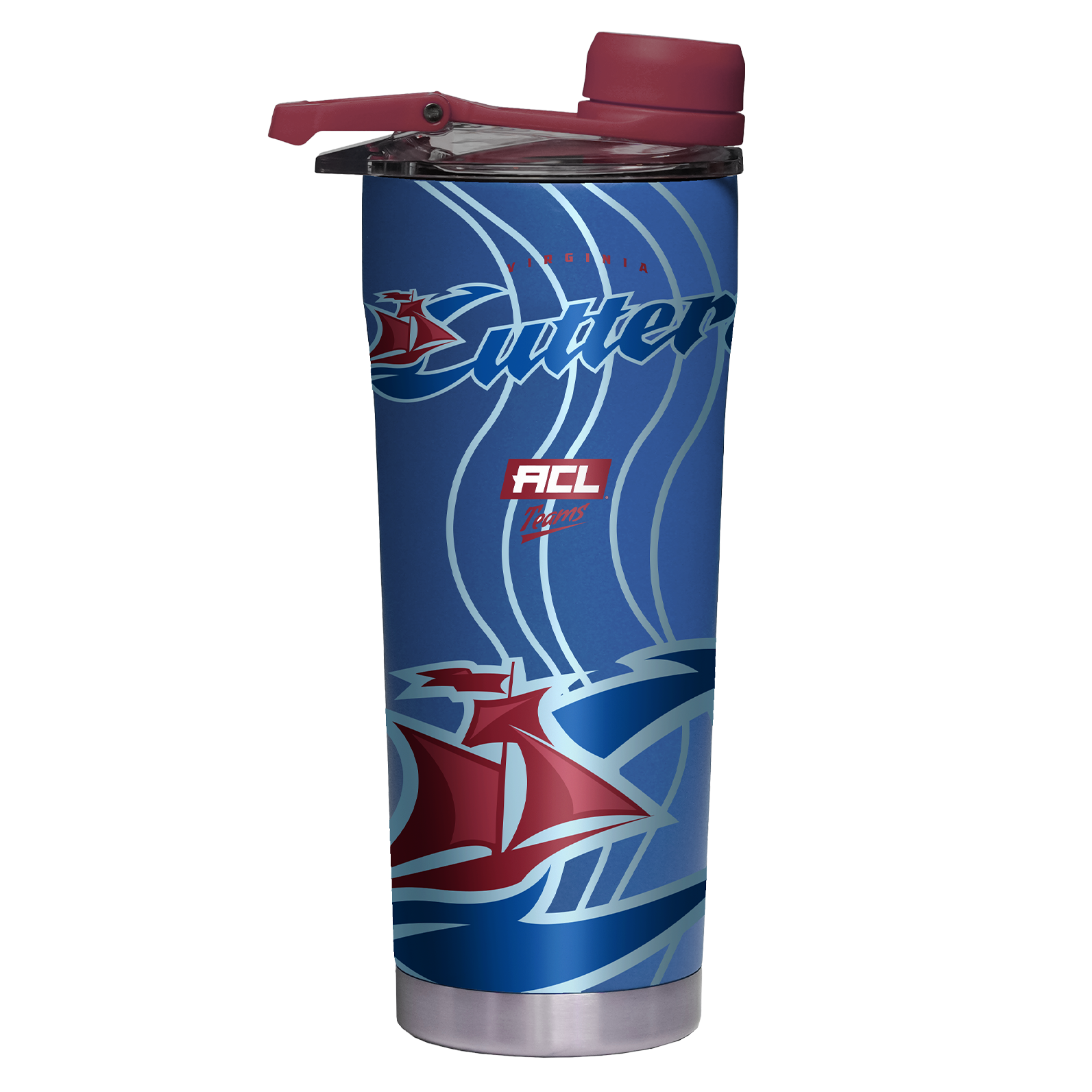 Virginia Cutters Blue Shaker Bottle
