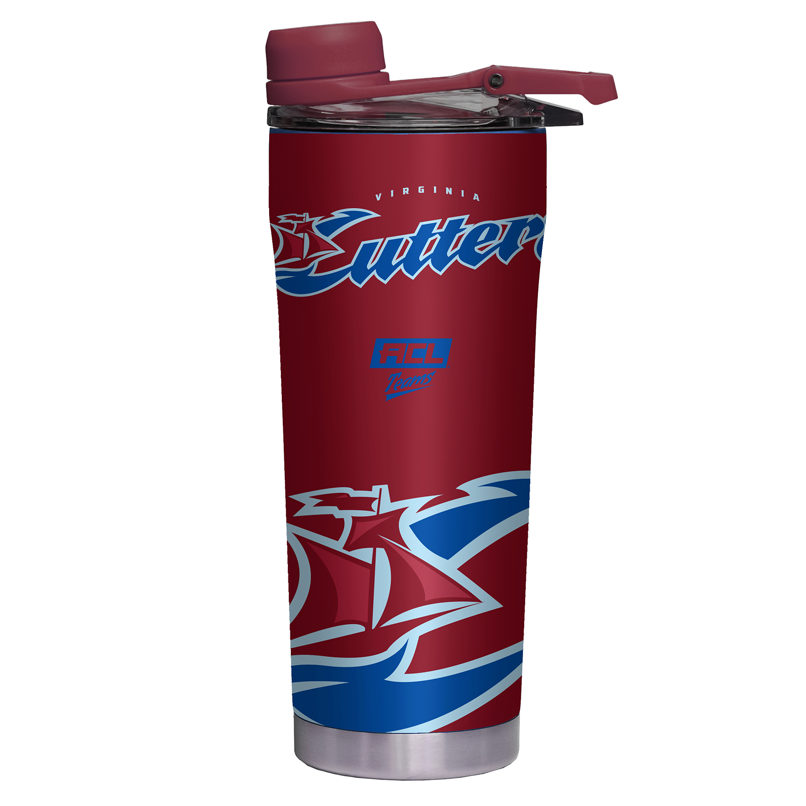 Virginia Cutters Blue Shaker Bottle