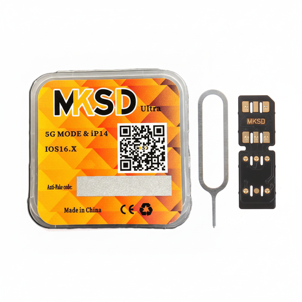 MKSD Ultra V5.3 Unlock Card RSIM Chip Service iPhone 14 13 12 11 X XR 8 7 6 2023