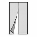 Magnetic Screen Door Mesh Curtain Durable Heavy Duty Mosquito Net Bug Hands Free