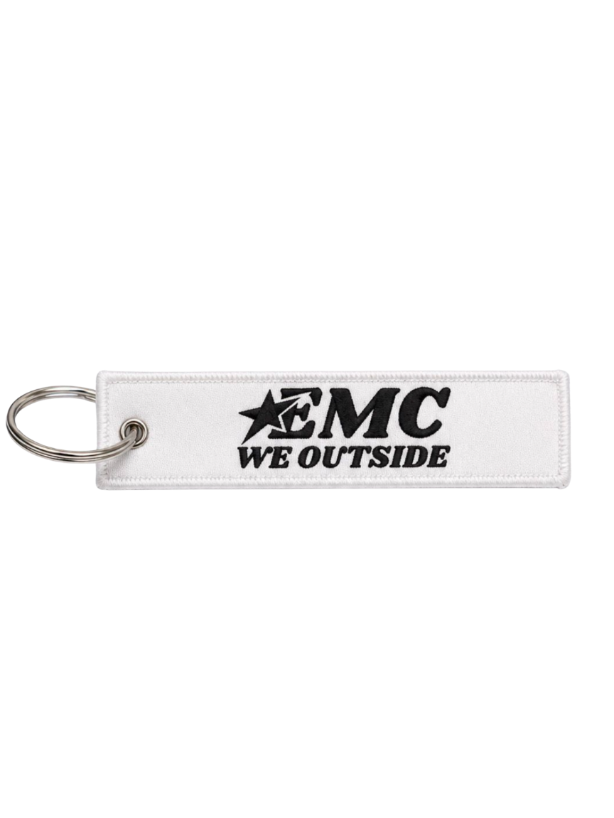 Emotocustom keychain white