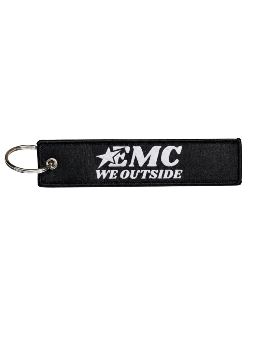 ￼Emotocustom keychain black