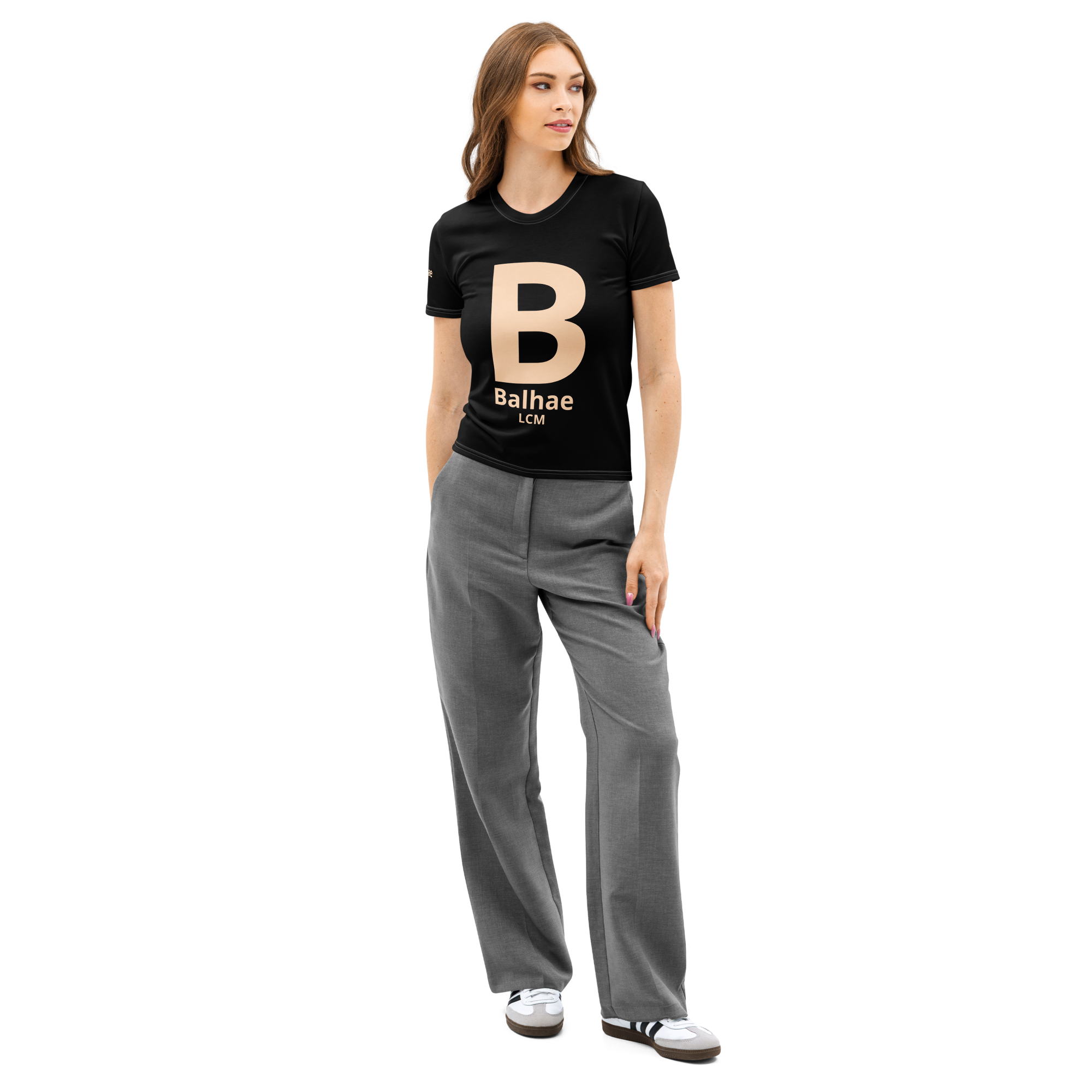 Balhae LCM Women’s cotton crew neck t-shirt