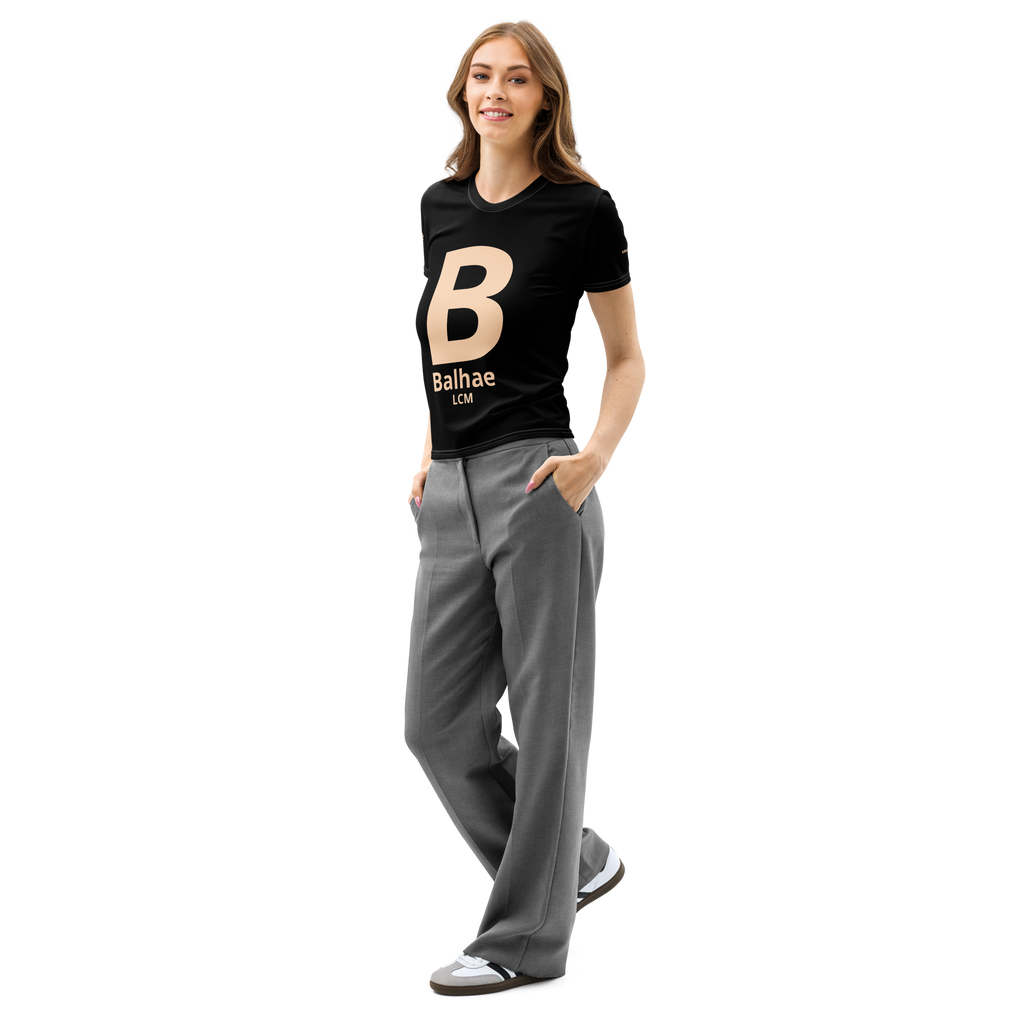 Balhae LCM Women’s cotton crew neck t-shirt